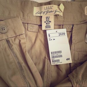 NWT Khaki straight leg pants
